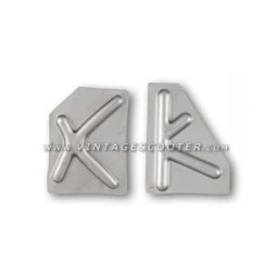 Jeu de renforts arrières Vespa 50 - 125 Primavera